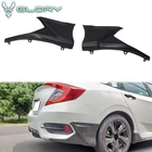 Fits 16-21 Honda Civic Sedan Hfp Style Rear Apron Side Bumper Lip Splitter Spats New. Price: $61.99.