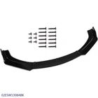 Front Bumper Splitter Spoiler Lip Fits 16-20 Honda Civic Sedan Glossy Black 4DR New. Price: $54.89.