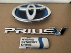 Free Shipping Oem 12 13 14 15 16 17 Toyota Prius V Rear Emblem Badge Set Used. Price: $29.99.