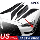 4PCS Glossy Black Car Bumper Fin Canard Splitter Diffuser Valence Spoiler Lip New. Price: $19.99.