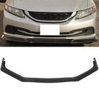 Fits 2013-2015 Honda Civic Sedan Matte Black Front Lip Under Spoiler Air Dam New. Price: $57.08.