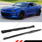 For 2016-2022 Chevy Camaro Lt Rs Gloss Black ZL1 Style Side Skirt Extension New. Price: $149.99.