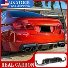 Real Carbon Fiber Rear Bumper Lip Diffuser For Bmw F10 530I 550I M-sport 2011-16 New. Price: $297.34.