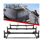 Van Ladder Roof Racks With Rear Roller, 3 Bars Adjustable Stopper... New. Price: $201.10.
