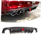 Rear Diffuser W/led Brake Light Fit For Infiniti Q50 2018 Carbon Fiber Look New. Price: $132.68.