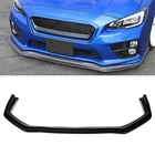 Fits 2015 2016 2017 2018 2019 Subaru Impreza Wrx Sti Front Lip Cs Style Black Pp New. Price: $55.47.