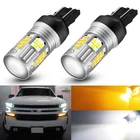 2X 7443 Led Switchback Turn Signal Drl Light Bulbs For Chevy Silverado 2015-2019 New. Price: $20.98.