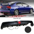 Rear Bumper Diffuser Lip Mu-gen Rr Style Abs Fit For 8TH Civic 2006-2011 4DR New. Price: $102.90.