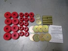 Energy Suspension 8.4102R Body Mount Set Red Polyurethane New. Price: $101.99.