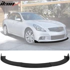 Fits 10-13 Infiniti G37 & 11-12 G25 Sedan Ikon Front Bumper Lip Spoiler Pu 3PCS New. Price: $749.00.