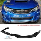Fits 11-14 Impreza Wrx Sti Ikon Front Bumper Lip Chin Splitter Matte Black Pp New. Price: $89.99.