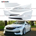 White Blk For 16-17 Accord 4DR Hfp Style Front Rear Bumper Lip Splitter Spoiler New. Price: $86.44.