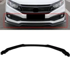 For 2016-2020 Honda Civic Unpainted Black Front Lips Bumper Chin Spoiler Air Dam New. Price: $38.55.