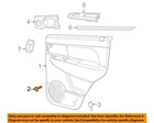 Chrysler Oem 2012 Liberty Interior Trim-door Panel Screw 6507418AA New. Price: $8.00.