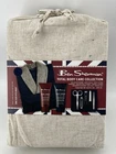 Ben Sherman Total Body Care Collection Set With Bath Robe & Travel Bag Wash New. Price: $55.99.