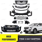 Complete Front Bumper Assembly Kit W/ Running Light For 2020-2023 Cadillac XT5 New. Price: $649.00.