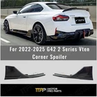 For 2022-25 Bmw G42 Series 230I M240I Rear Side Splitters Corners Aprons Pair New. Price: $179.99.