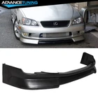 Fits 01-05 Lexus IS300 Sedan Wd Style Front Bumper Lip Spoiler Splitter Black Pu New. Price: $109.99.