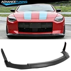 Fits 23-26 Nissan 400Z Vrs Style Front Bumper Lip W/ Winglets Abs Matte Black New. Price: $169.99.
