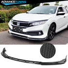 Fits 19-21 Honda Civic Ikon Carbon Fiber Print Front Bumper Lip Splitter 3PCS New. Price: $42.73.