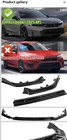 For 2025-2026 Honda Civic Sedan Hatchback Glass Black Front Bumper Lip Spoiler New. Price: $65.00.