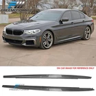 Fits 17-23 Bmw G30 F90 M5 Sport Side Skirts Mp Rocker Panels Carbon Fiber Look New. Price: $102.99.