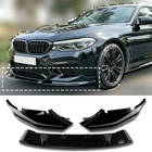 For Bmw M5 F90 2018-2020 Mp-style Gloss Black Front Bumper Splitter Spoiler Lip New. Price: $90.14.