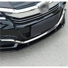 For 2014-17 Honda Accord Gt Style Gloss Black Front Bumper Lip Spoiler Splitter New. Price: $38.90.