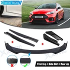 Front Bumper Lip Spoiler 3PCS + Side Skirt Rear Wrap Canard Splitter Combo Kit New. Price: $82.99.