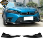 Fit 22-24 Civic 11TH Gloss Black Hpd Style Front Bumper Lip Spoiler 2PC New. Price: $55.99.