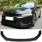 Fits 21-24 Kia Optima K5 Front Bumper Lip Spoiler Splitter Matte Black Pp 3PC New. Price: $52.99.