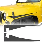 Top Fender Protection Cover Decal Fit For 97-06 Jeep Wrangler Tj Right And Left New. Price: $44.69.