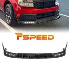 Matte Black Front Bumper Splitter Lip With Lights 2022-24 Ford Maverick New. Price: $178.59.