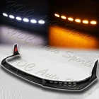 For 2021-2024 Toyota Camry Xse Black Led Sequential Lights Front Bumper Lip New. Price: $142.99.
