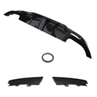 Gloss Black Rear Bumper Spoiler Diffuser Light For Bmw Series G20 330I M340I New. Price: $135.53.
