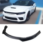 3PCS Front Bumper Lip Compatible With 2020-2023 Dodge Charger Srt Hellcat Sca... New. Price: $131.19.