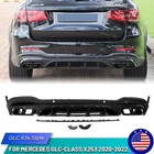 Rear Bumper Diffuser W/ Exhaust For Mercedes X253 GLC300 GLC63S 2020 2021 2022 New. Price: $375.99.