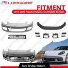 Complete Front Bumper Grille Cover Body Kit For 2017-2020 Porsche Panamera New. Price: $669.99.