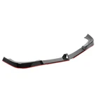 Fits 2012-2014 Benz W204 Luxury Black Front Bumper Lip Spoiler Splitter+red Trim New. Price: $72.99.