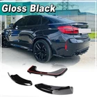 For Bmw F86 X6M F85 X5M 2014-18 Gloss Black Rear Bumper Diffuser Lip Splitter New. Price: $274.55.