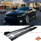 For 2015-2023 Dodge Charger Widebody Side Skirts Gloss Carbon Fiber Look New. Price: $123.99.