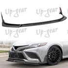 For 2021-2024 Toyota Camry Xse Unpainted Black Front Bumper Lip Spoiler New. Price: $89.50.
