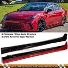 For 25-26 Toyota Camry Yofer Supersonic Red Black Tone Side Skirt Extension New. Price: $176.99.