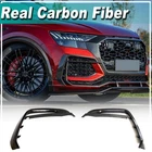For Audi 2020UP Real Carbon Front Bumper Fins Splitter Air Vent Cover New. Price: $223.24.