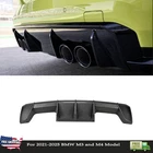 Carbon Fiber Look Rear Bumper Diffuser For 2021-2025 Bmw G80 M3 G82 M4 Style New. Price: $125.50.