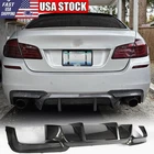 Real Carbon Rear Bumper Lip Diffuser Fit For Bmw F10 530I 550I M-sport 2011-16 New. Price: $296.40.