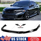 Yofer Crystal Black Pearl Tone Front Bumper Lip Splitter For 2025+ Honda Civic New. Price: $123.49.