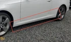 10-15 Lexus IS250C IS350C Driver Left Skirt Rocker Panel Trim Molding White Used. Price: $169.99.