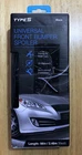 Touring Items Type 98 In. Black Universal Body Kit Front Bumper Spoiler New. Price: $25.00.