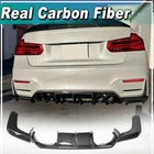 Real Carbon Fiber Rear Bumper Diffuser Lip Refit For Bmw F80 M3 F82 F83 M4 15-19 New. Price: $382.84.